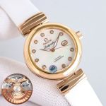 Omega Ladymatic Mechanical Cal.8520/8521 Movement 34*12MM Quality Fake Watches